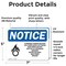 Signmission Flammable Storage Building Fuel Sign, Vinyl Decal, 7in W x 5in L, 2PK OS-2PACK-NS-D-57-L-12779 - alternate 2
